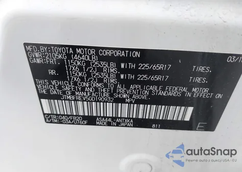 2016 Toyota Rav4 Le from USA, damaged, VIN JTMBFREV5GD190932